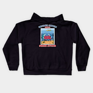 Undersea Restaurant Funny Sea Life Novelty Gift Kids Hoodie